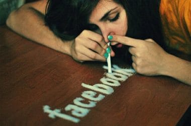 technology addiction, facebook addict
