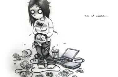 technology addiction, tech addict