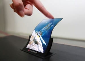 LG curved display