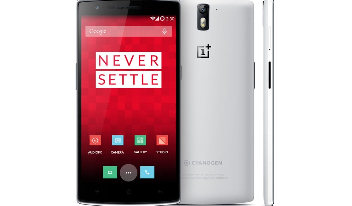 oneplus one smartphone