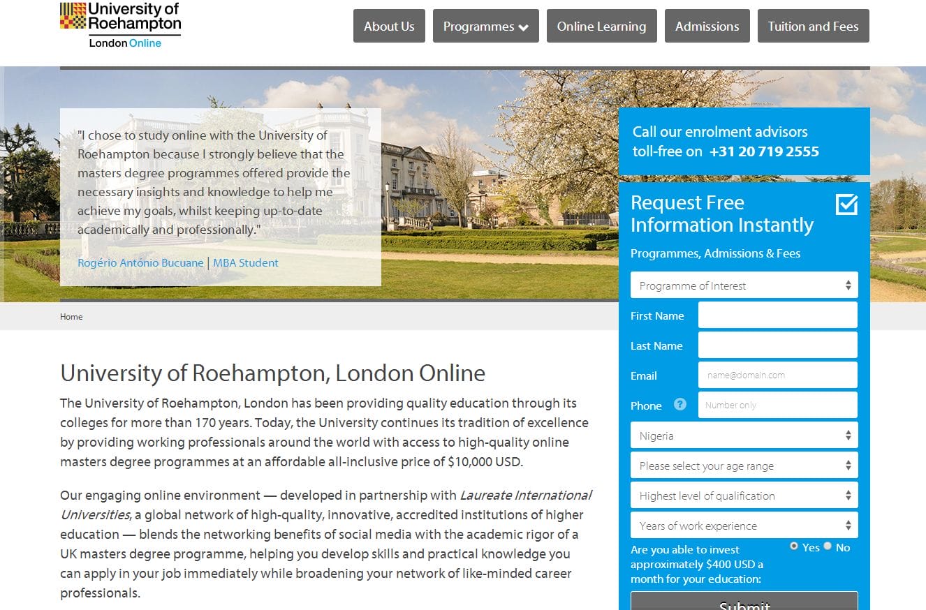 University of Roehampton