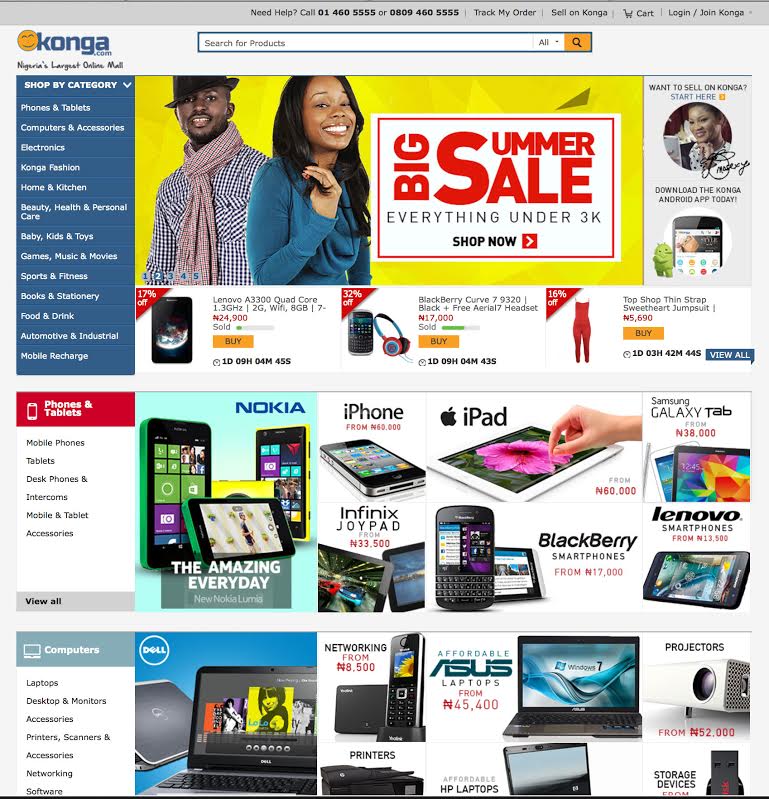 Konga New Site