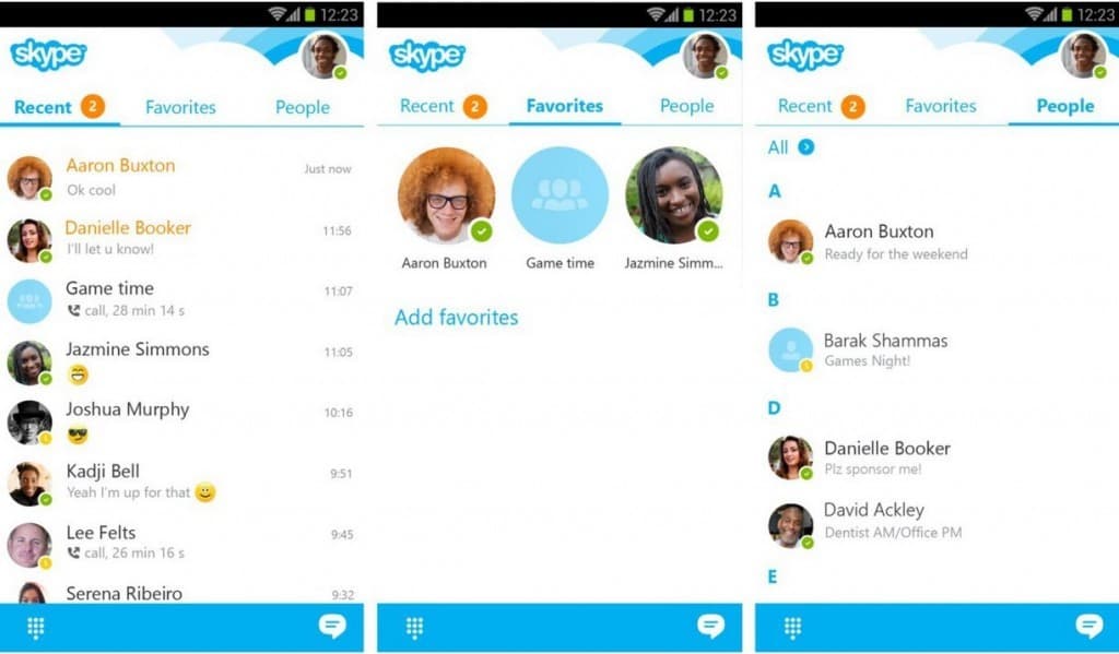 skype for android