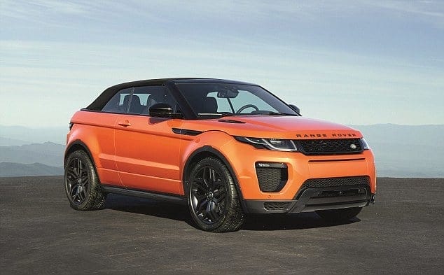 range rover convertible