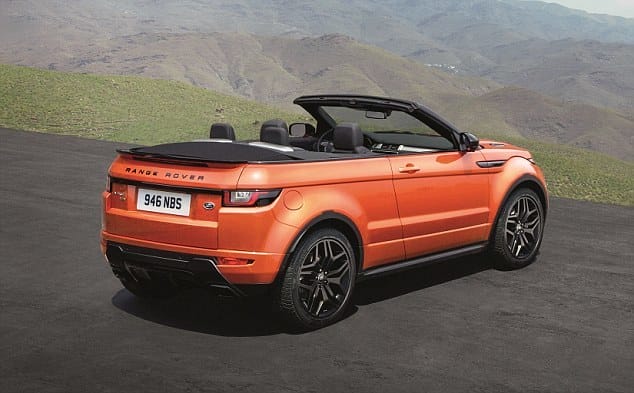 range rover convertible