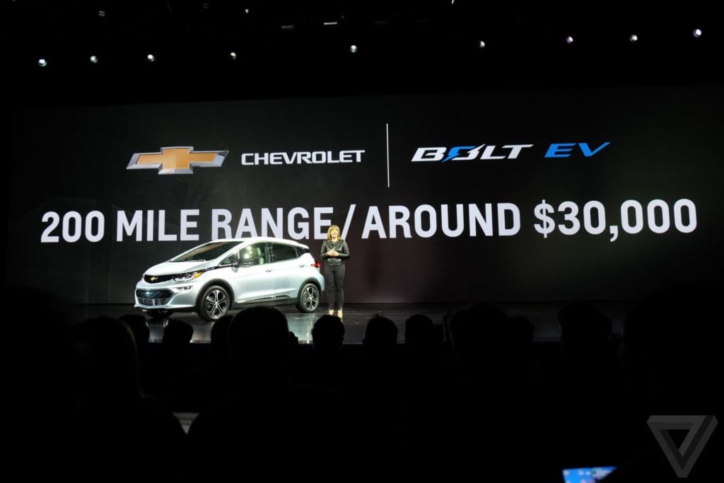 Bolt ev