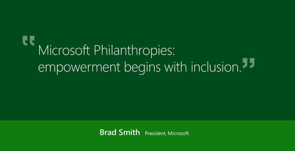 microsoft Philantropies