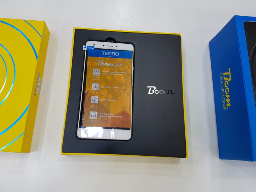 Tecno boom j8