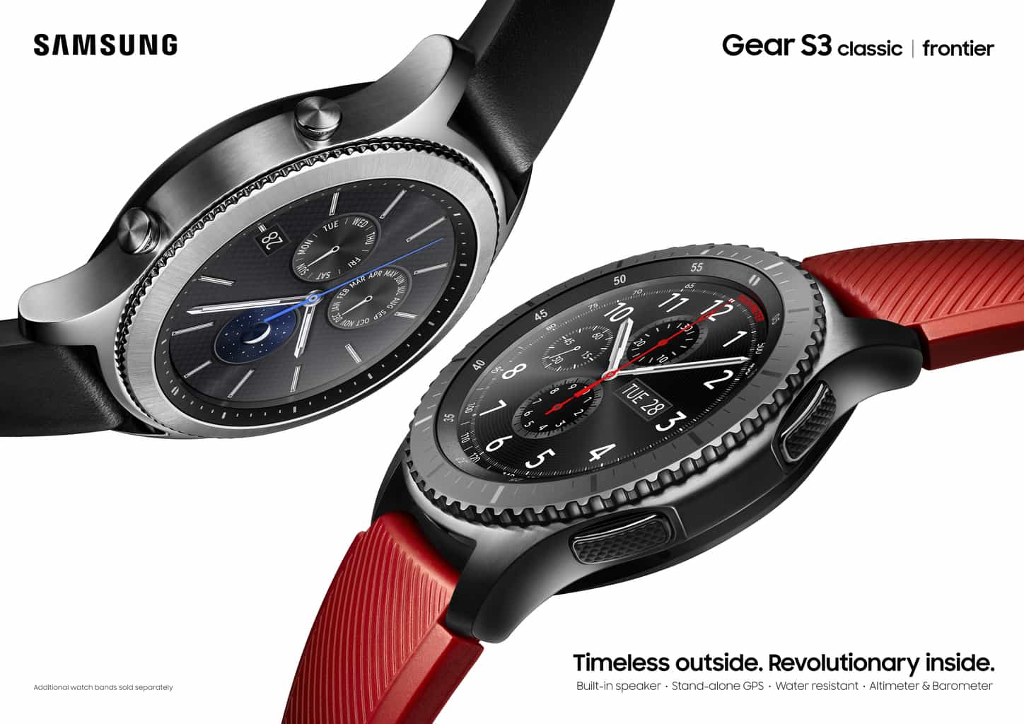 Gear S3, Samsung