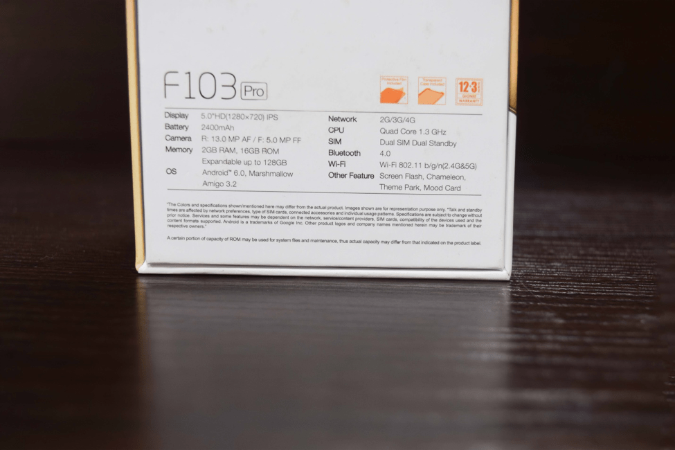 Gionee f103