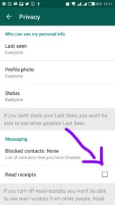 whatsapp read receipts