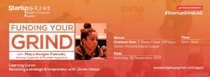 Startup Grind - Lagos Chapter (September 2017)