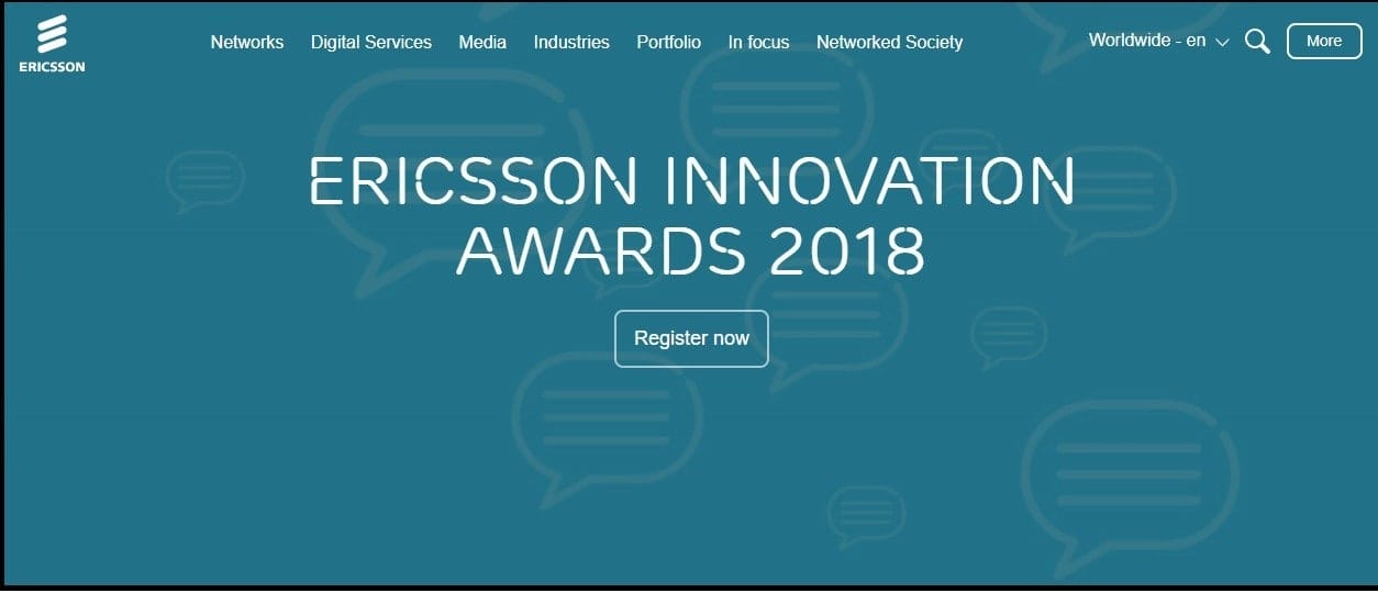 Ericsson Innovation Awards 2018