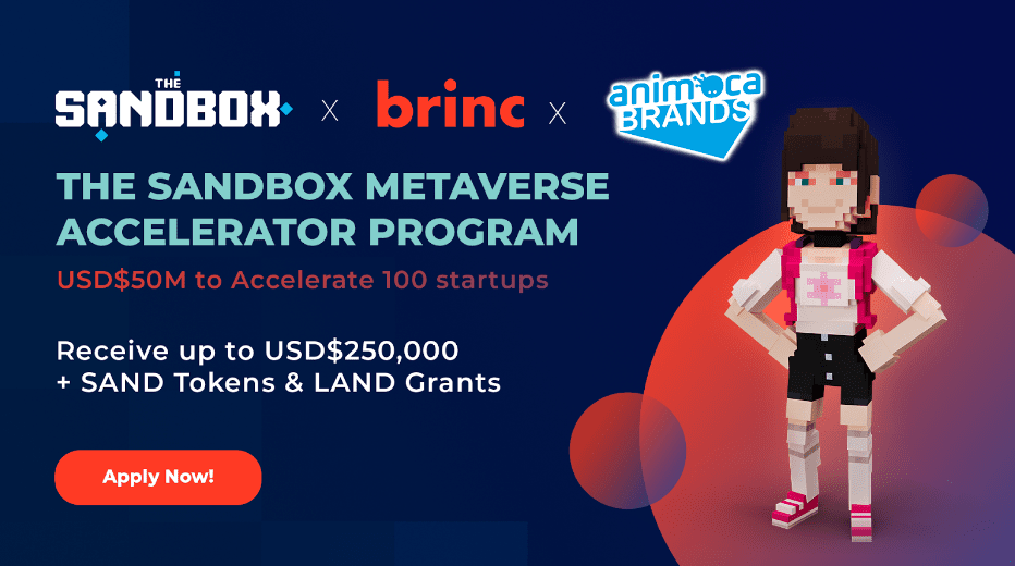 The Sandbox Metaverse Accelerator Program