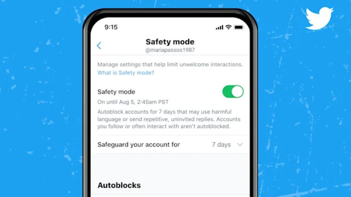 Twitter Safety Mode
