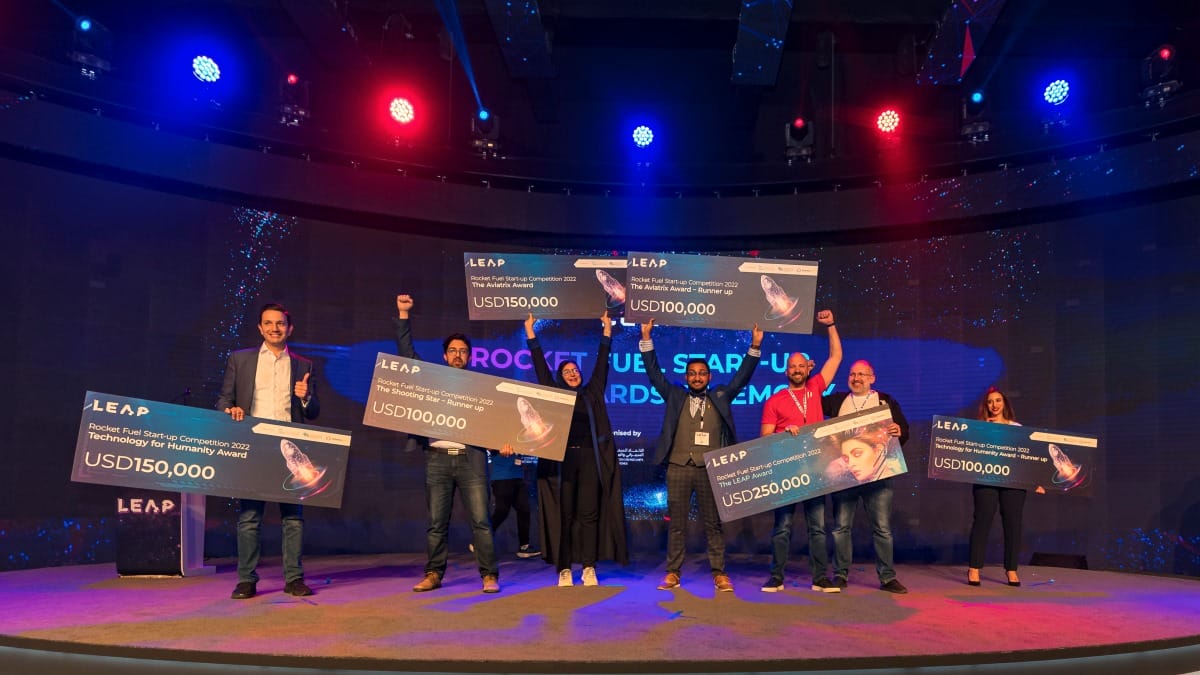 LEAP22 Rocket Fuel Startup Competition Winners