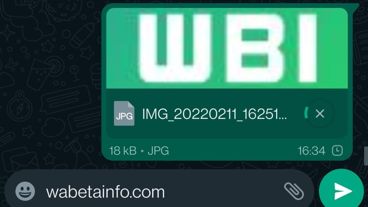 Sending high-quality images on WhatsApp