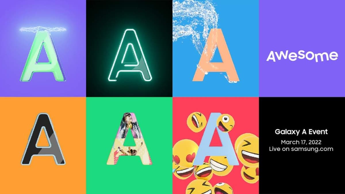 Samsung Galaxy A Series Launch Banner