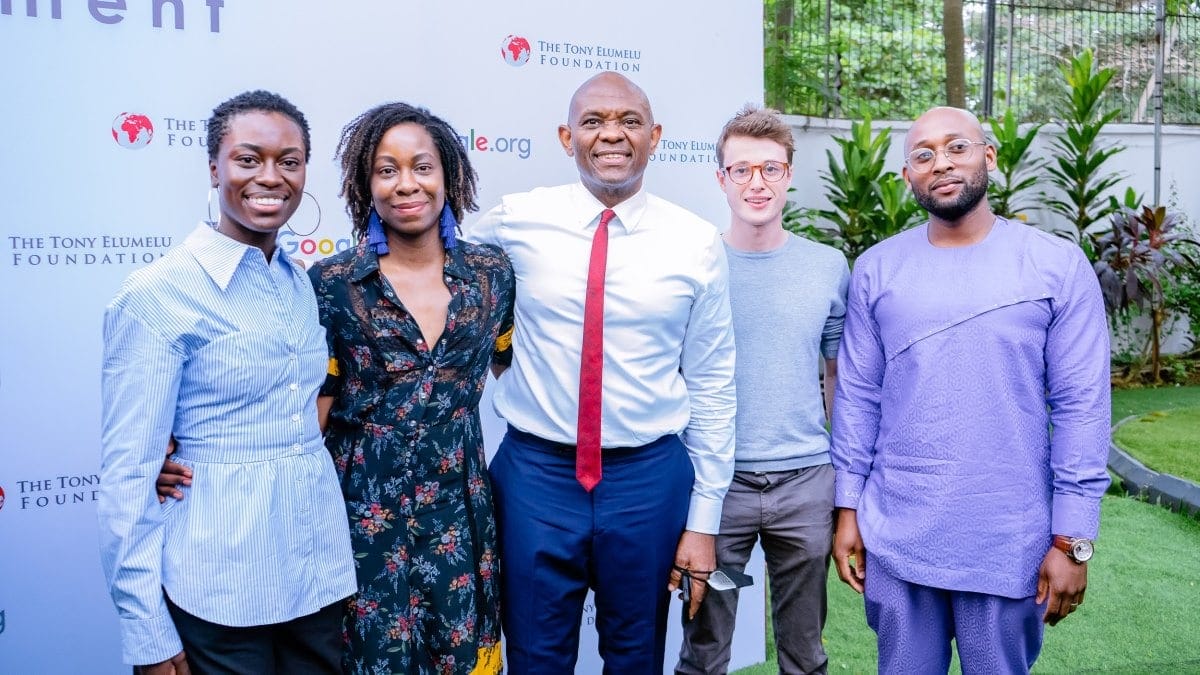 Tony Elumelu Foundation and Google.Org