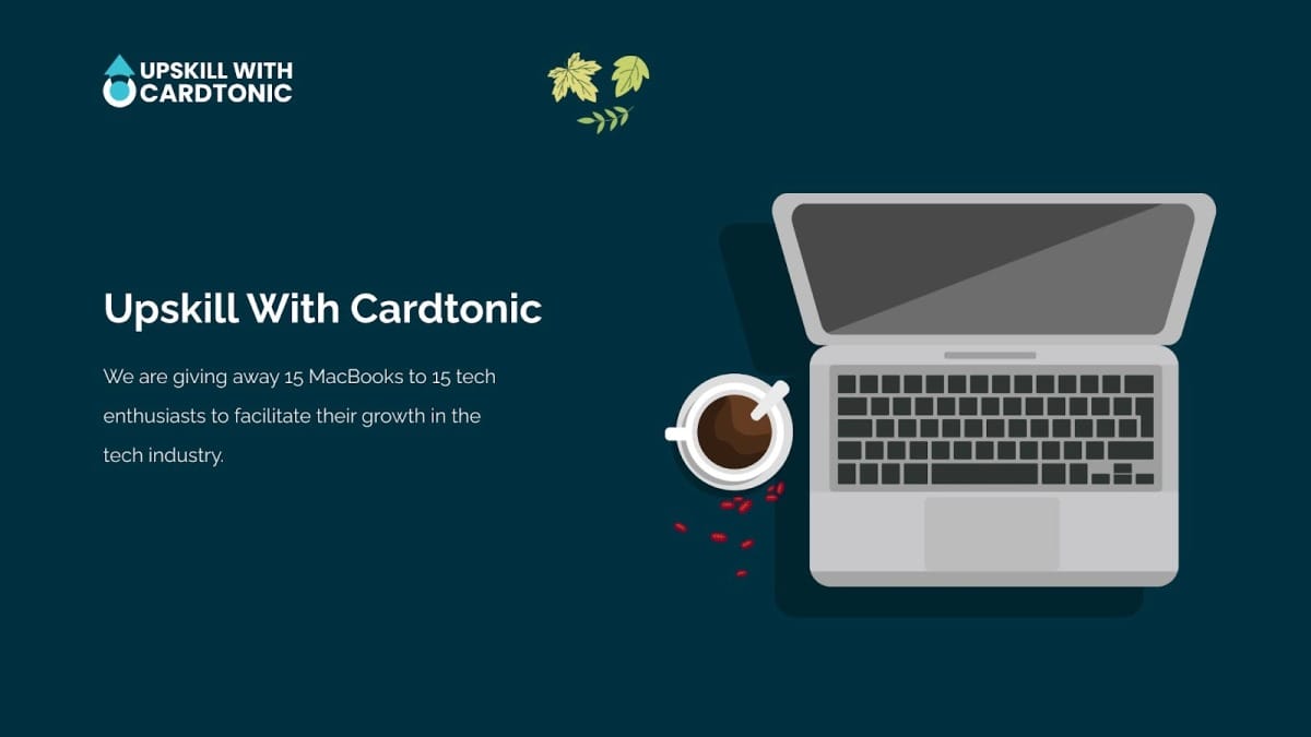 Cardtonic to give 15 young Nigerian tech lovers new MacbooksCardtonic to give 15 young Nigerian tech lovers new Macbooks