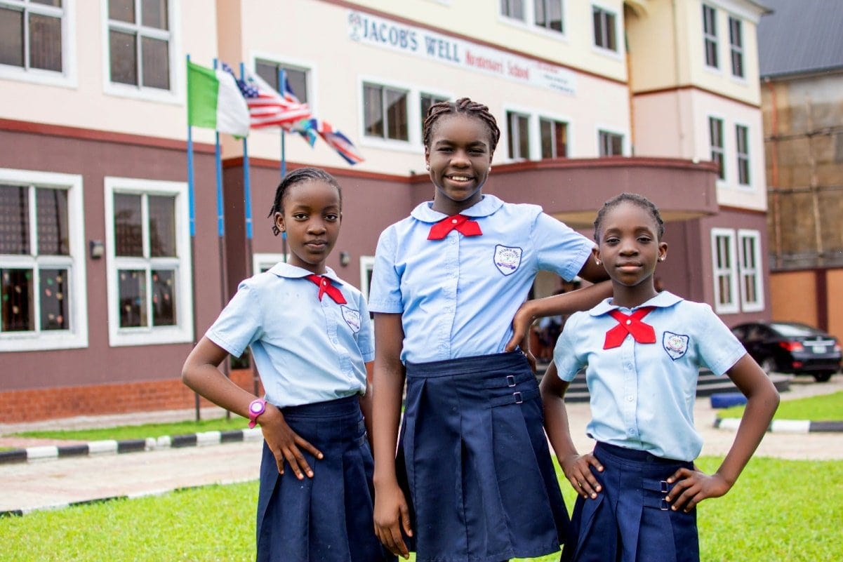 3 Nigerian girls behind the Gender-Based Security (GBS) alert mobile app