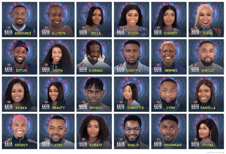 Big Brother Naija Season 7 Top Trending housemates