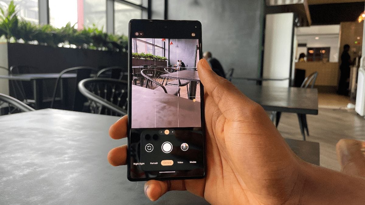Google Pixel 6a camera application