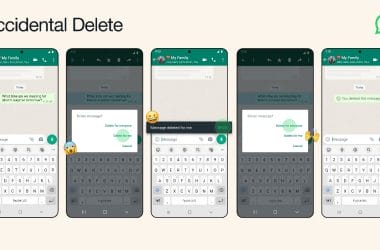 WhatsApp Accidental Delete