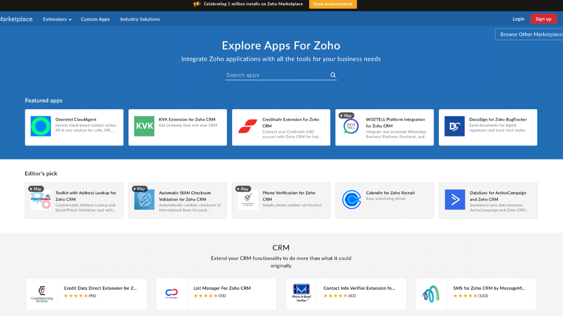 Zoho announces 65% YoY upmarket growth