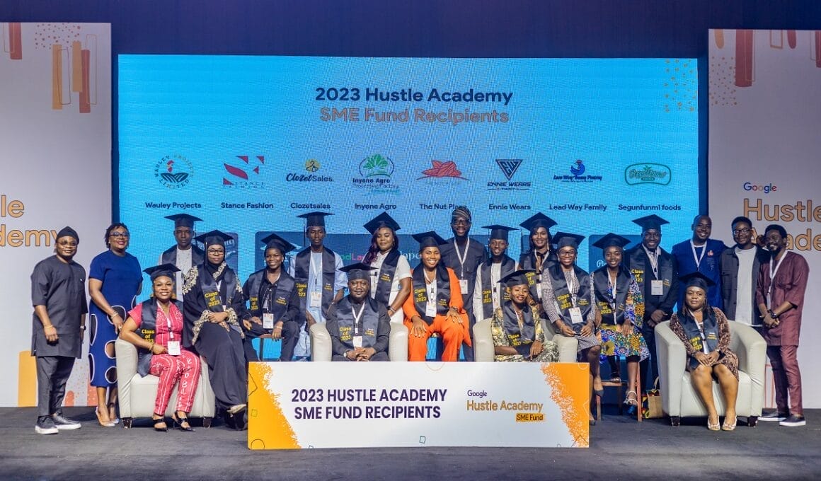 Google's Hustle Academy awards 75 million naira to 15 Nigerian SMBs