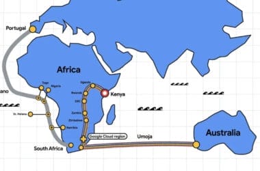 Google announces Umoja fiber optic cable connecting Africa to Australia