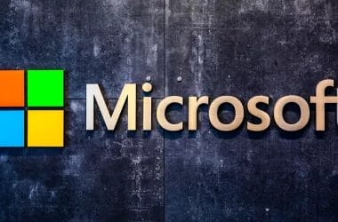 Microsoft logo with a focus on cloud computing and pricing allegations.