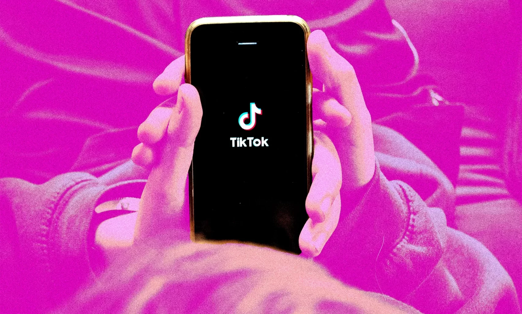 President Donald Trump speaking at a rally, addressing TikTok’s ownership and U.S. national security.