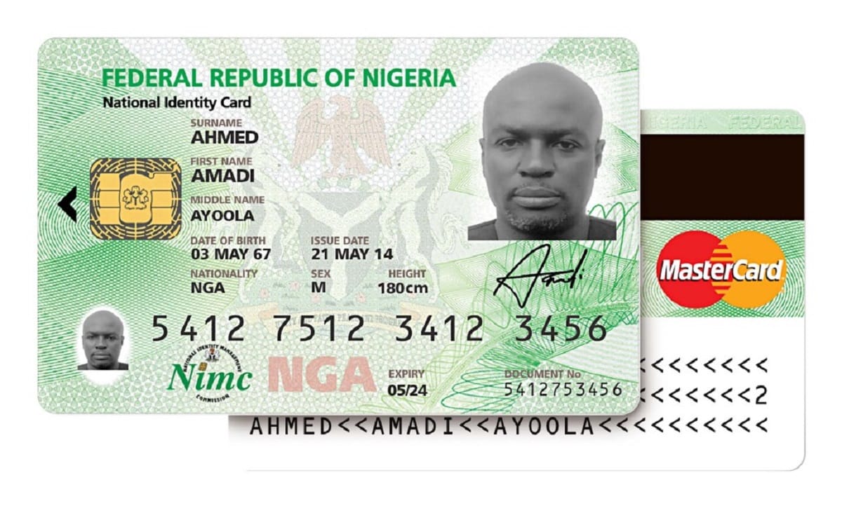 General Multipurpose Card for Nigerians