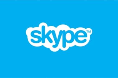 Skype’s interface with a shutdown message displayed.