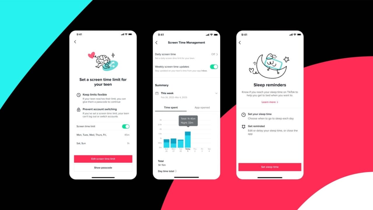 TikTok teen safety features for parental controls