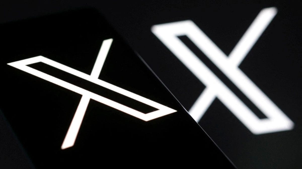 X logo – the branding of Elon Musk’s social media platform, formerly known as Twitter