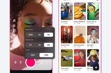 Edits video creation app