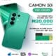 PREORDER TECHNO CAMON 50 SERIES